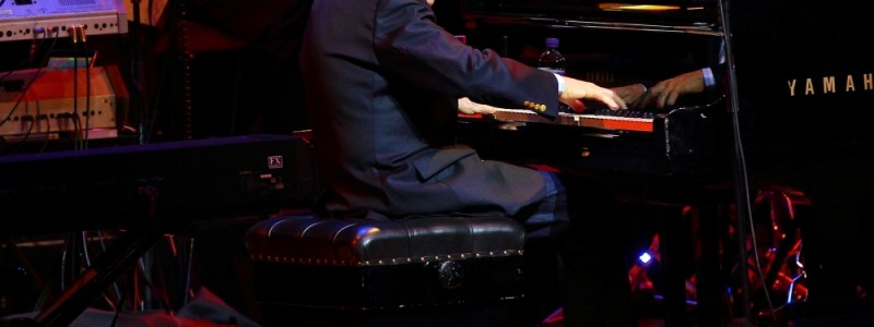 Burt Bacharach play at Symphony Hall in Birmingham, 28 July 2014.