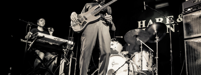 Norman Watt-Roy plays at The Hare and Hounds in Birmingham, 15 October 2014.