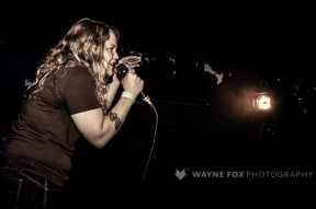 Kate Tempest (Kae Tempest) plays at the Hare and Hounds in Birmingham, 16 November 2014.