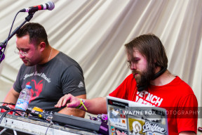 Boom Operators play at Mostly Jazz, Funk and Soul Festival in Birmingham, Friday 10 July 2015.