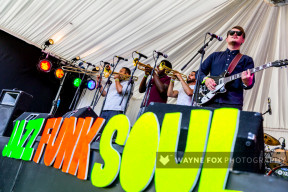 Kioko play at Mostly Jazz, Funk and Soul Festival in Birmingham, Friday 10 July 2015.