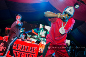Public Enemy play at Mostly Jazz, Funk and Soul Festival in Birmingham, Friday 10 July 2015.
