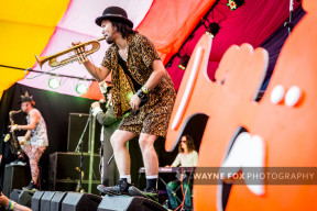 Soil & "Pimp" Sessions play at Mostly Jazz, Funk and Soul Festival in Birmingham, Friday 10 July 2015.